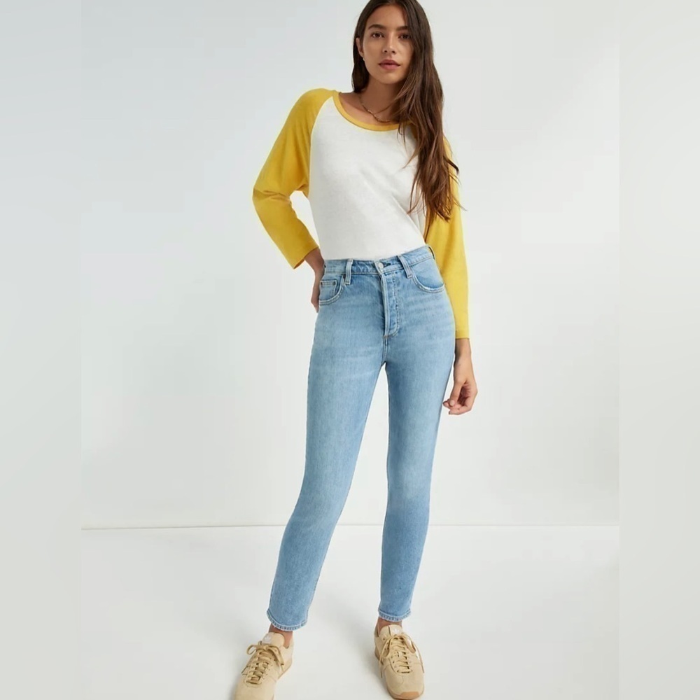 Aritzia Denim Forum The Yoko High Rise Slim